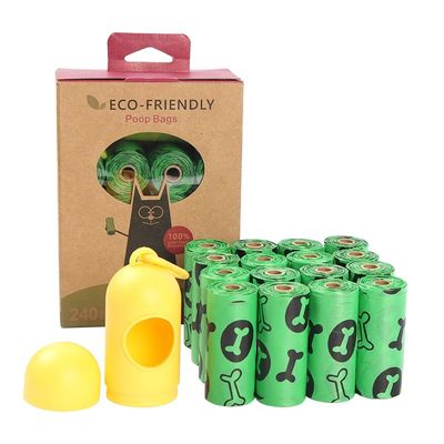 Custom Size Accepted Dog Waste Bag with Dispenser and Environmentally Friendly Material