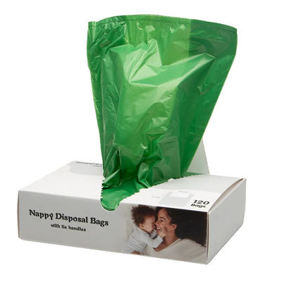 3g Disposable Plastic Diaper Garbage Bags T-shirt Bag Nappy Sacks Bags