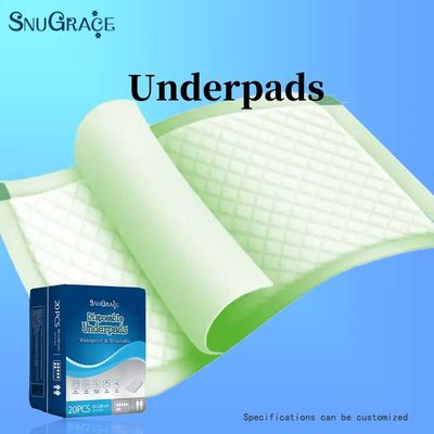 Fluff Pulp SAP Non Woven Fabric Tissue PE Pet Toilet Changing Pads Customer Favorite
