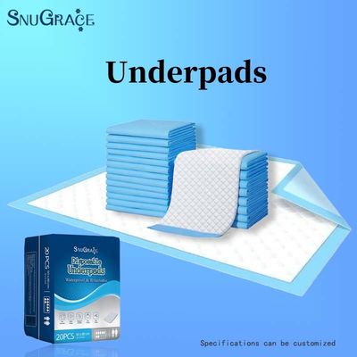 Fluff Pulp SAP Non Woven Fabric Tissue PE Pet Toilet Changing Pads Customer Favorite