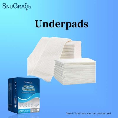 Fluff Pulp SAP Non Woven Fabric Tissue PE Pet Toilet Changing Pads Customer Favorite
