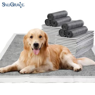 SnuGrace Bamboo Charcoal Dog Pads for Puppy Training Deodorizing Composite Base Film