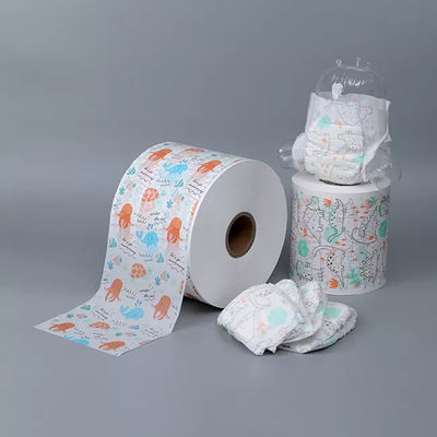 PE Film Basis Weight For SnuGrace Customizable Multicolor Diaper Back Sheet