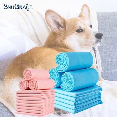 SnuGrace Pet Urine Pads from XS-XXXL Sizes Fluff Pulp SAP Non Woven Fabric Tissue PE