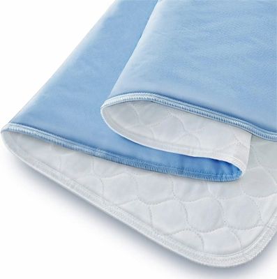 Reusable Incontinence Protection with Plain Woven Microfiber Washable Adult Bed Pad