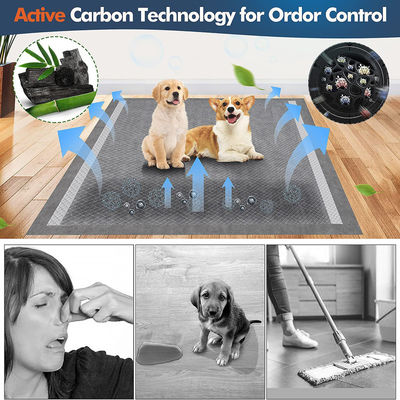 Disposable Dog Pads for Puppy Training Materrial Fluff pulp SAP Non woven fabric Tissue PE