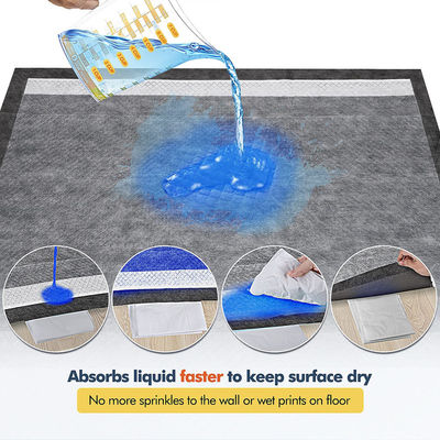Disposable Dog Pads for Puppy Training Materrial Fluff pulp SAP Non woven fabric Tissue PE