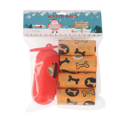 Customized Portable Durable Blue Waterproof Scented Pet Cat Waste Garbage Poop Bags