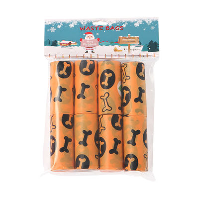 Customized Portable Durable Blue Waterproof Scented Pet Cat Waste Garbage Poop Bags