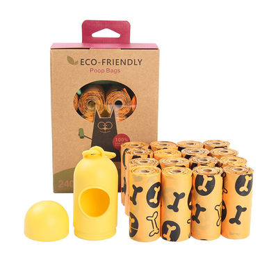 Customize Your Dog's Waste Management Biodegradable Dog Poo Bag Roll from Corn Starch