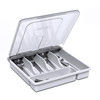 Multi-Purpose Storage Kitchen Cutlery Flatware Drawer Organizer with Lid Customizable
