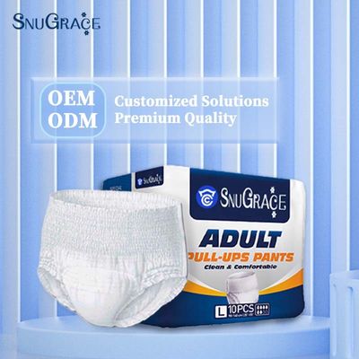 Disposable Pull Up Pants With Urine Display Composite Low Film From Tianjin Wholesome