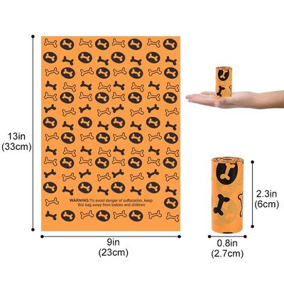Custom Size Accepted Dog Waste Bag with Dispenser and Environmentally Friendly Material