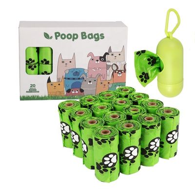 Custom Size Accepted Dog Waste Bag with Dispenser and Environmentally Friendly Material