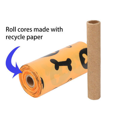 Custom Label Dog Poop Bag Biodegradable Compostable Degradable for Pet Waste Disposal
