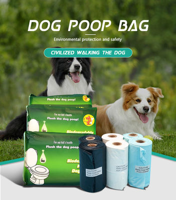 Pet Disposal Bags 100% Biodegradable Certified Dog Waste Bag for Responsible Pet Owners