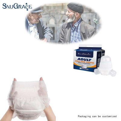 Adult Pull Up Diaper Pants for Hospital Patients Anti-Leak 3D Leak Prevention Channel