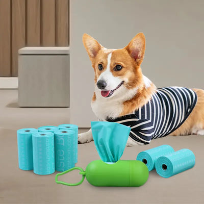 Customized Corn Starch 100% Biodegradable Compostable Eco friendly Dog Waste Poop Bag