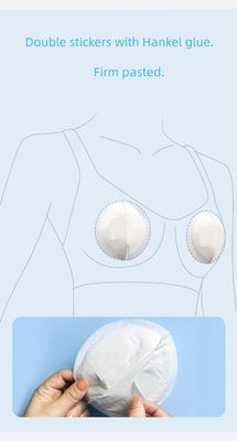 Comfortable and Breathable Disposable Breast Pads for Nursing Mothers White