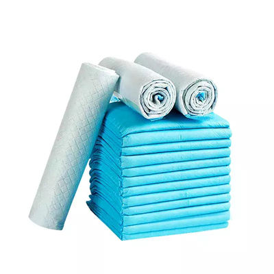 Blue Disposable Chucks Pee Pads for Puppy Dog Potty Training 20g-120g Professional