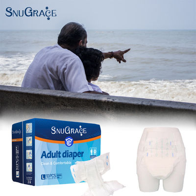 Soft Breathable Absorption Disposable Adult Diapers for Elderly Incontinence Pants