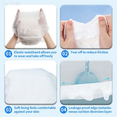 Maternity Postpartum Hygiene Products Fluff Pulp Adult Disposable Diaper by SnuGrace