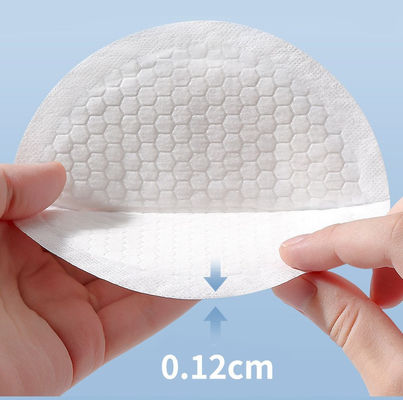 Custom Size Ultra Thin Breathable Disposable Breast Nursing Pads 100 Pcs Free Sample