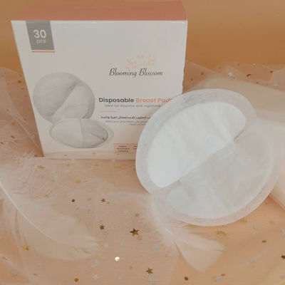 Fluff Pulp SAP Non Woven Fabric Nursing Pads for Breastfeeding Care in Custom Size