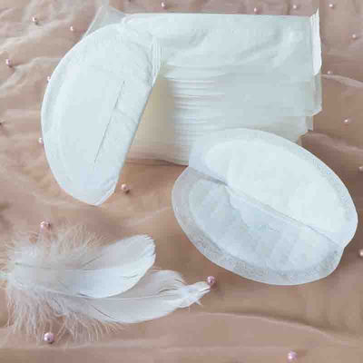 Fluff Pulp SAP Non Woven Fabric Nursing Pads for Breastfeeding Care in Custom Size