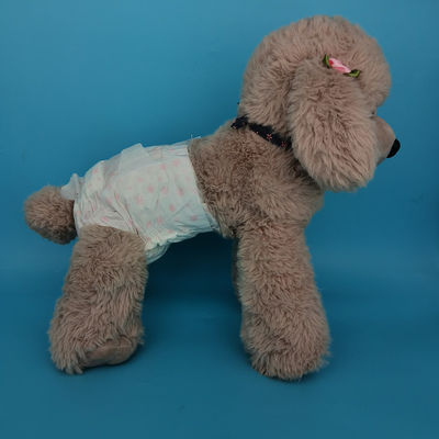 Customized Blue Large Dog Diaper for Pets 3D Leak Prevention Channel