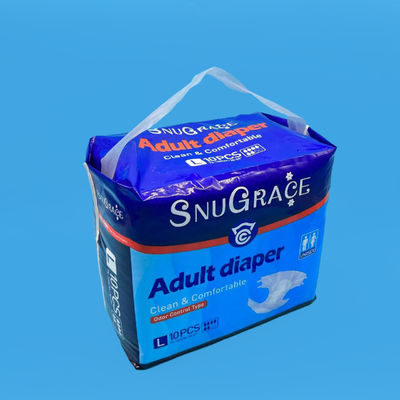 Hospital High Absorbent Printed Adult Diapers with Soft Nowoven Frabic Top sheet