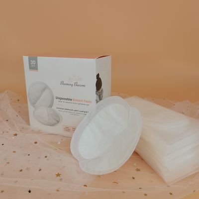 Maternity Breast Pads with Super Soft Breathable N.W. Top Layer Disposable