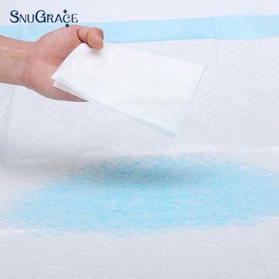 Non Woven Fabric Pet Pad for Puppy Dog Training Fluff Pulp SAP Tissue PE Free Samples