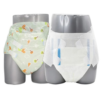 Soft Disposable Adult Diaper with High Absorption and Leak Guard in Customized Colors