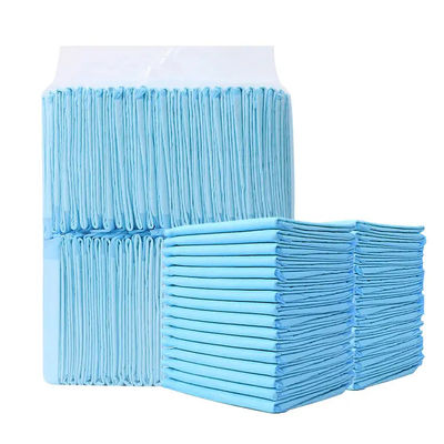 Fluff pulp SAP Non woven fabric Tissue PE Waterproof Pet Mat Diaper for Puppy Training