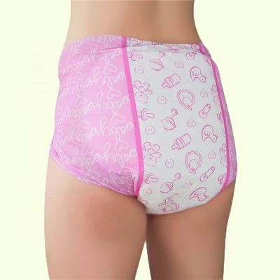 OEM Custom Disposable Adult Diaper with Fluff Pulp and 800ml-1500ml Absorbency