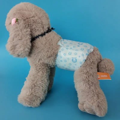 Disposable Pet Diaper Customized Size High Absorbency All-Absorb Wrap for Male Dogs