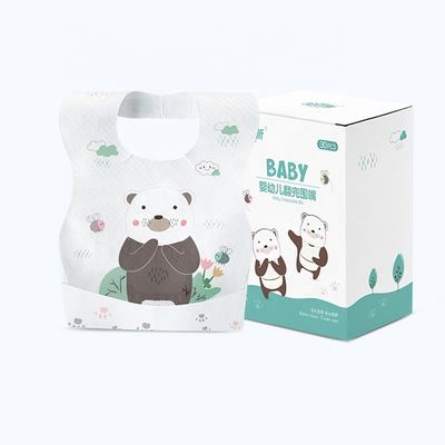 Style Superior Waterproof Disposable Baby Bibs that are Durable Protect Baby Clothes