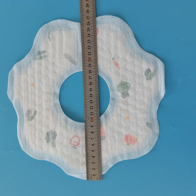 Disposable Soft Baby Coverall Bibs Waterproof For 2-4 Years Old With Print Pattern
