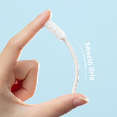 Disposable Baby Oral Skimmed Gauze Cleaning Brush Cotton Swab Mouth Tongue Cleaner