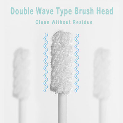 Disposable Baby Oral Skimmed Gauze Cleaning Brush Cotton Swab Mouth Tongue Cleaner