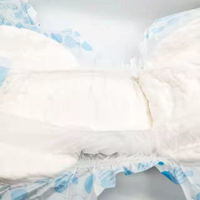 OEM/ODM Adult Printed Diaper with Fluff Pulp and Non-woven Clothlike Film Backsheet