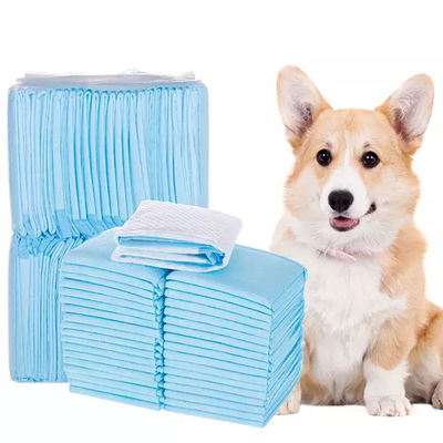 Sustainable Blue/White/Green/Black/Grey 6-layer Leak-free Dog and Puppy Pet Training Pad