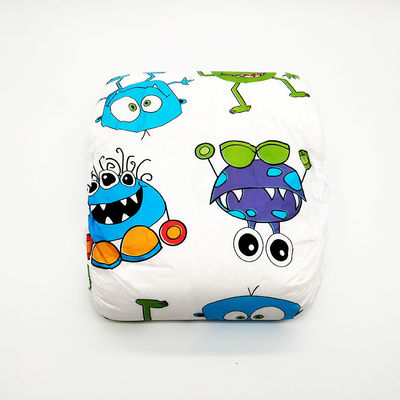 Customized Disposable ABDL Adult Diaper with Cute Cartoon Design and High Absorbency