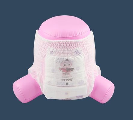 Soft Nowoven Frabic Baby Panty Diaper for Babies in Convenient Pull Up Style