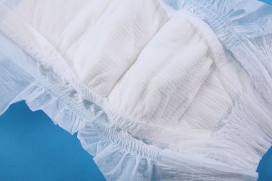Eco-friendly Disposable Baby Diapers with Dry Surface Absorption and Leak Prevention