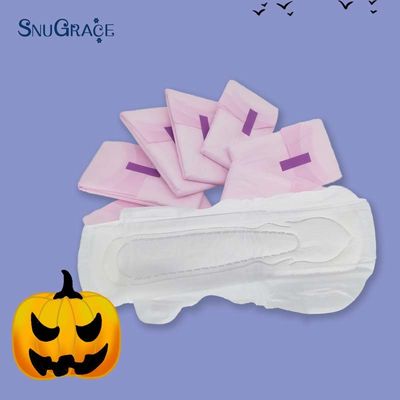Soft Breathable SNUGRACE Organic Ladies Sanitary Napkin Supports Odm Oem Customization