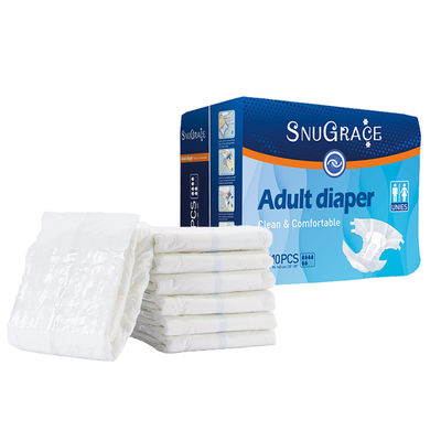 Soft Nonwoven Fabric Open Tape Style Japan SAP Adult Disposable Incontinence Diapers
