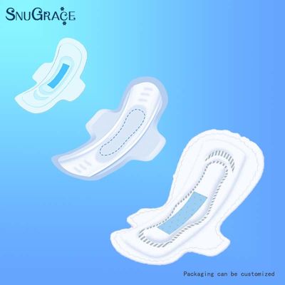 Eco-Friendly and Comfortable SnuGrace Bamboo Charcoal Fluff Pulp Sanitary Napkin