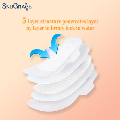Last Stock Alert SnuGrace Sanitary Napkin with Fast Absorption and Blue Core Model